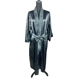 Christian Dior Monsieur Robe Vintage Satin Feel Loungewear One Size